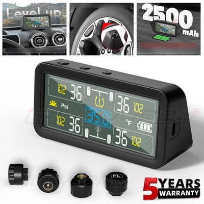 Sistema de monitoreo de presión de neumáticos de automóvil 4 sensores externos para Toyota 4Runner Foto 1 de 4