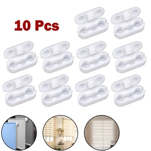 10pcs Plastic Ball Roller Blind Chain Cord Connector Joiner Vertical Curtain - Picture 1 of 12