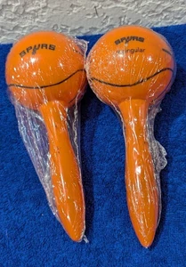 Par de espuelas cingulares de plástico naranja SBC Marcas 7" - Imagen 1 de 8