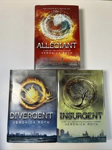 Divergent Series 3-Book Box Set : Insergent Allegiant Divergent Veronica Roth - Imagen 1 de 5