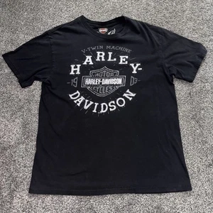Camisa Harley Davidson Niagara Falls NY V-Twin Doble Cara EE. UU. Mediana 2016 - Imagen 1 de 8