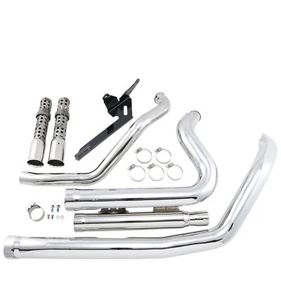 Harley XL 883 N Iron 2009-2013 escape completo COBRA Speedster corto cromo 6704 Foto 1 de 3