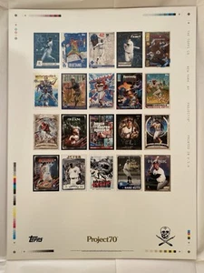 2021 Topps Project 70 The Shoe Surgeon Limited Edition Gold Stamped Poster 18x24 - Picture 1 of 9
