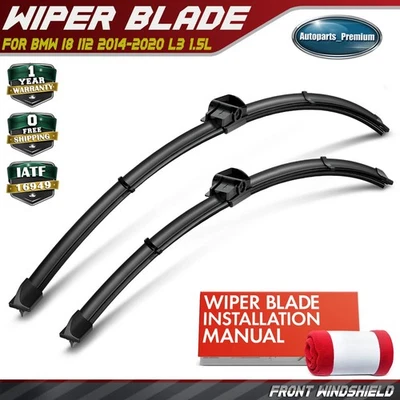 2 передних стеклоочистителя 28 дюймов и 24 дюйма SL для BMW i8 I12 2014-2020 L3 1,5 л - Изображение 1 из 4
