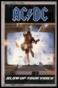 1988 AC DC Blow Up Your Video Cassette Album Atlantic Recording Rock Music - Picture 1 of 2