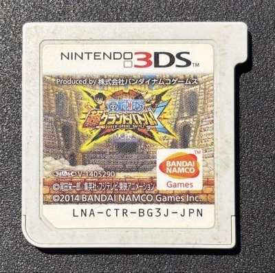 One Piece Super Grand Battle! X Nintendo 3DS Cartridge only Tested & Works - Image 1 of 2
