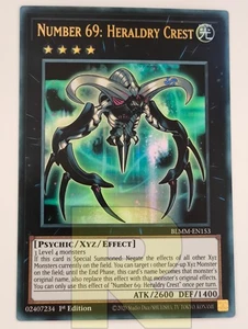 NUMERO 69 Cimiero Dell'Araldo / Heraldry Crest ® Ultra Rara ® BLMM-EN153 Inglese - Picture 1 of 2