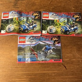 Lego Jurassic World Instruction Manual Booklet 75916 75915 LOT-MANUALS ONLY