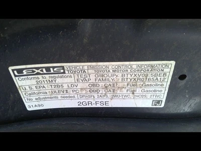 Inmovilizador de bloqueo antirrobo ECM chasis compatible con 10-14 LEXUS IS-F 1319848 Foto 1 de 4