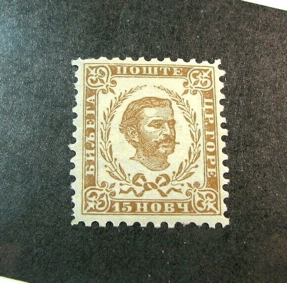 Марка Черногории Скотт No 6 принц Николай I 1874 MH L446 - Изображение 1 из 1