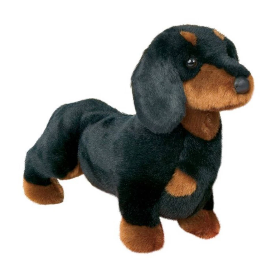 DOUGLAS CUDDLE TOYS Spats Plüsch Dackel Dachshund Kuscheltier Hund Plüschtier Stofftier 37 cm lang