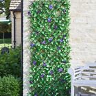 OFFER PRICE 2x Lilac Bloom Leaf Garden Fence Wall Trellis Expandable 180 x 90cm