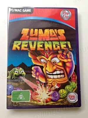 ¡La venganza de Zuma! Windows PC Puzzle Juego (Nuevo, Precintado, Sydney) Imagen de Stock REAL Foto 1 de 4