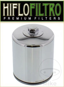 Harley XL 883 N Sportster Iron ABS 2015-2020 Hiflo Chrome Racing Oil Filter - Picture 1 of 1