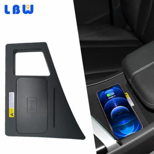 Wireless Car Phone Charger For 2016-2019 Audi Q7 Non-Slip Fast Charging Board - Picture 1 of 12