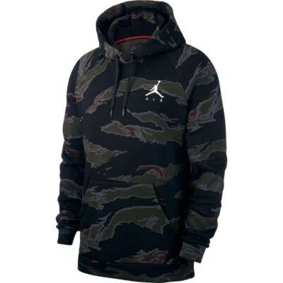 Jordan Sportswear Jumpman Air Camo Men's Hoodie Blackened Blue-White - Image 1 of 2
