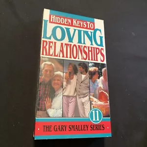Hidden Keys To Loving Relationships #11 Gary Smalley Series VHS - Picture 1 of 5
