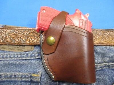 Leather Holster for BERETTA TOMCAT 32 ACP  Right Hand Draw. Handmade - Image 1 of 4