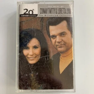Conway Twitty Loretta Lynn Millennium Collection Best of (Cassette) - Picture 1 of 2