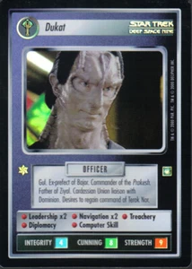 STAR TREK CCG REFLEKTIONEN SUPER SELTEN DUKAT - Bild 1 von 1