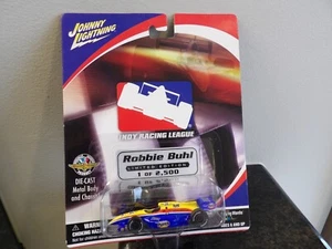 ROBBIE BUHL INDY CAR 2001 JOHNNY LIGHTNING INDY RACING LEAGUE 1:64 - Picture 1 of 4