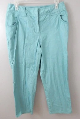 J.h. Pantalones Chinos Coleccionables Color Aqua Talla 6 ¡Bonitos! Foto 1 de 4