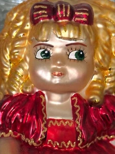 Christopher Radko Ornamento Marie Osmond ADORA BELLE Vidrio POLONIA en Caja - Imagen 1 de 17