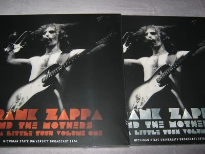 FRANK ZAPPA Michigan State 1974 Have A Little Tush V 1&2 SEALED CLEAR Vinyl 4 LP - Imagem 1 de 4