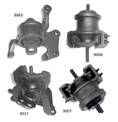 4 PIEZAS MONTAJE MOTOR Y TRANSMISIÓN PARA MAZDA MILLENIA 1995-2002 2,3 L Foto 1 de 4