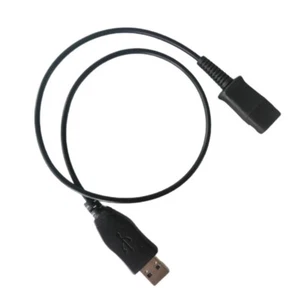 Kabel USB do szybkiego rozłączania (QD) Przewodowe zestawy słuchawkowe do urządzenia komputerowego 120cm - Zdjęcie 1 z 11
