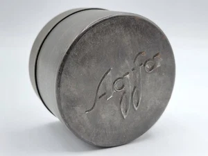 Vintage Empty 2 1/4" Round Agfa Film Tin no label - Picture 1 of 9