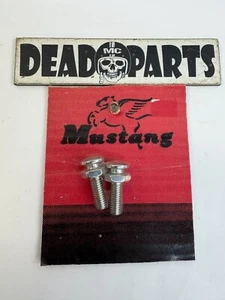 Harley chrome Roadking passenger seat saddle slide-on bolts DS-902064 - Bild 1 von 2