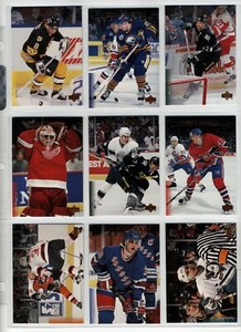 Hockey Upper Deck 1995-96 Cards Upick from list (1-153)