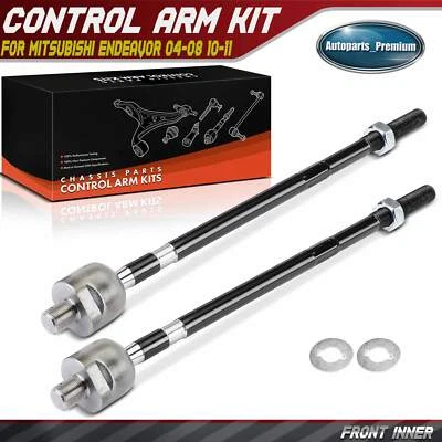 2x Kit de extremo de barra de amarre lateral interior delantero para Mitsubishi Endeavor 2004-2008 2010-2011 Foto 1 de 4