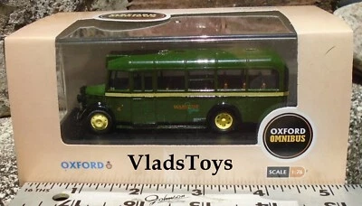 Ómnibus Oxford Diecast Escala 1/76 Bedford OWB Autobús Warstone Motors 76OWB012 Foto 1 de 4