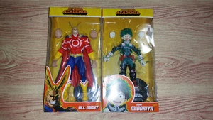 McFarlane Izuku Midoriya & All Might 7" Action Figure My Hero Academia Brand New - Picture 1 of 5