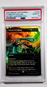 MTG Magic the Gathering Secret Lair Hatsune Miku Foil Chord of Calling PSA 10 - Picture 1 of 3