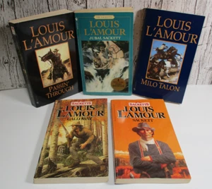 Bundle of 5 Louis L'Amour Paperback Novels Vintage - Bild 1 von 7