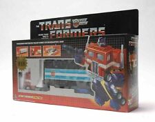 Transformers Optimus Prime G1 Reissue Pearl Red Black AutoBot Gift Christmas Toy