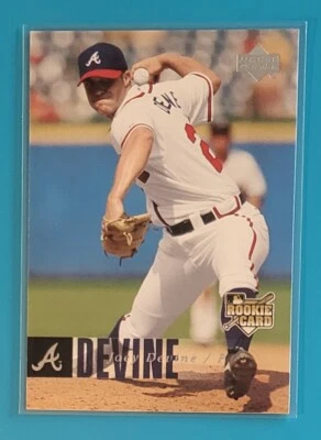 2006 Upper Deck Rookie #42 Joey Devine Atlanta Braves Baseball Card  - Image 1 of 2