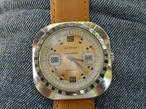 RELOJ PULSERA VINTAGE AVYSTYLE PARIS SUPER DATOMATIC ESFERA RALLY 42 MM - Imagen 1 de 13