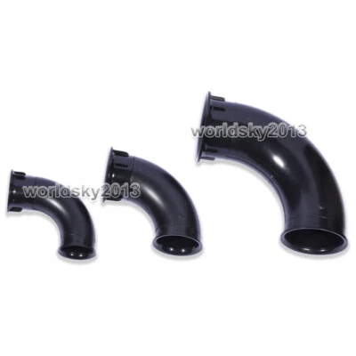 Circular Curved Plastic Speaker Port Tube Bass Reflex Tube Loudspeaker Box Vent