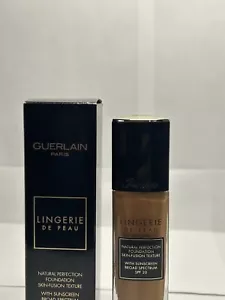 Guerlain Lingerie De Peau Natural Foundation #05N DEEP 1.0 Oz 30 Ml - Picture 1 of 10