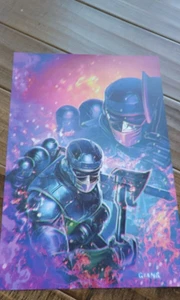 2022 SDCC COMIC CON EXCLUSIVE HASBRO GI JOE CLASSIFIED ARTWORK GIANG POSTER - Picture 1 of 1