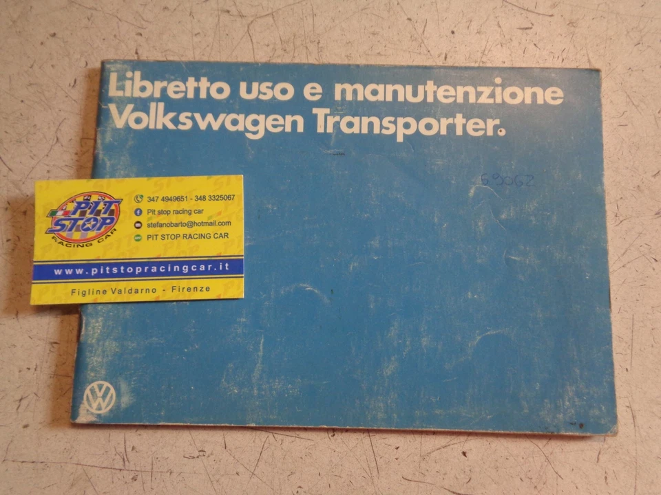 LIBRETTO USO E MANUTENZIONE VOLKSWAGEN TRANSPORTER - EDIZIONE 1978 - 1982 - Immagine 1 di 2