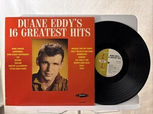 Duane Eddy's 16 Greatest Hits Stereo Vinyl LP - VG/VG - Picture 1 of 8