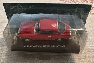 ALFA ROMEO GIULIETTA SPRINT 1959 DE AGOSTINI 1:43 - Foto 1 di 6