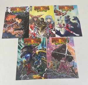 IDW Comics Godzilla Power Rangers II 1-5 KOMPLETT VARIANTEN SET 1:10 - Bild 1 von 1