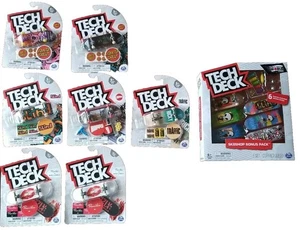 ✅NUEVO Spin Master Tech Deck Skate Finger Boards 6-Ultra raro 1-raro 6-Mundo - Imagen 1 de 11