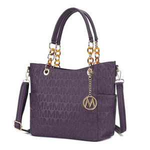 MKF Collection Shoulder Bag for Women PU Leather Pocketbook Top-Handle Crossb... - Picture 1 of 6